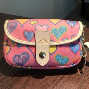 Dooney & Bourke Signature Scribble Wristlet
